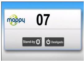 MAPPY MINI X340 MOTO - Desligar o aparelho - 1
