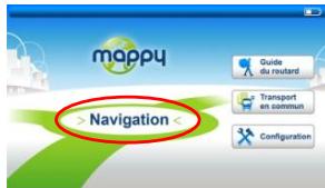 MAPPY ULTI E501 - Clique sur « navigation - 1