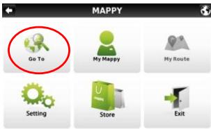MAPPY ULTI E501 - Click on "Go To" - 1