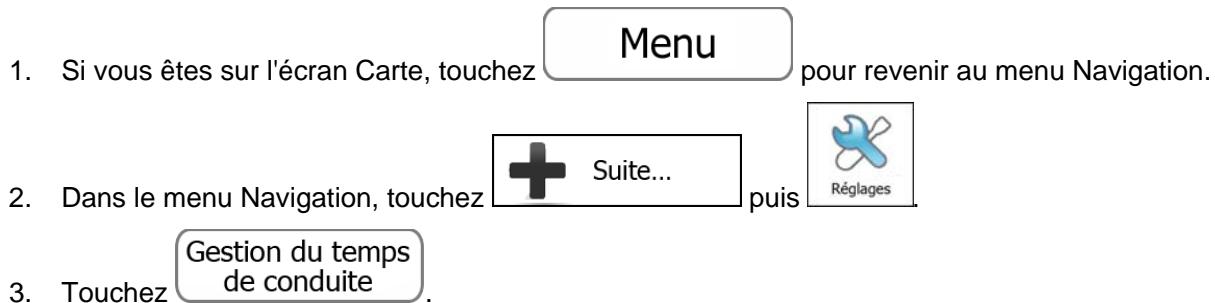 MAPPY ULTI X575 - Définition du temps d'attente aux étapes - 1