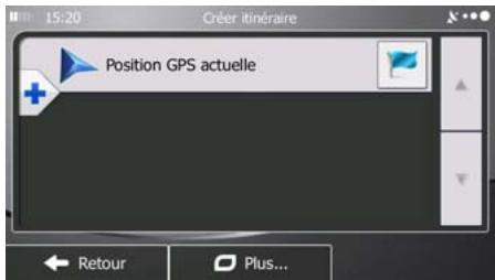 MAPPY ULTI X575 - Créer itinéraire - 1