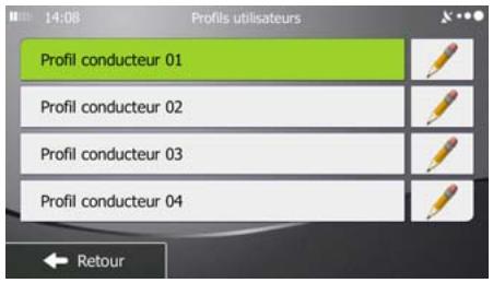 MAPPY ULTI X575 - Profils utilisateur - 1