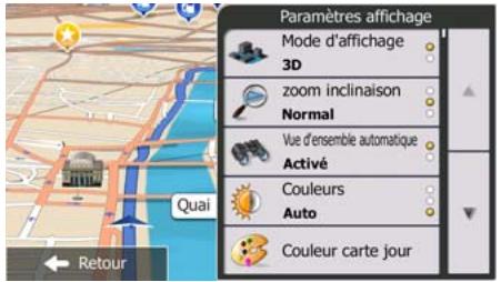 MAPPY ULTI X575 - Paramètres de la carte - 1