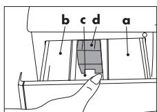 BEKO WMD 25100 TBL - Επιλογή απορρυπαντικού και μαλακτικού - 1