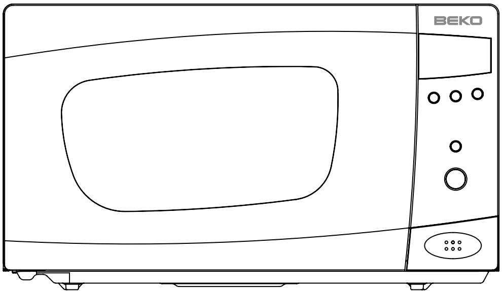 BEKO MWC 2010 EW - Microondas 20 litres Manual de instruções - 1