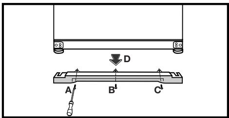 BEKO GNE60520X - Floor balance adjustment - 1