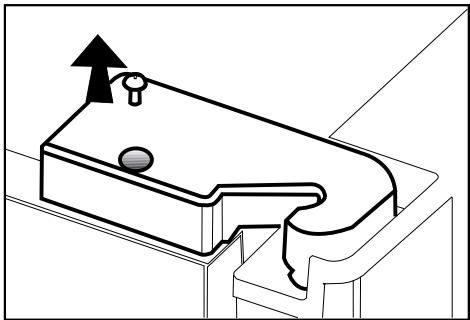 BEKO GNE60520X - Adjusting the gap between the upper door - 2