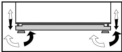 BEKO GNE60520X - Ajuste del equilibrio - 2