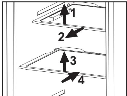 BEKO GNE60520X - Sliding Body Shelves - 1