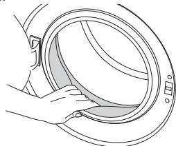 BEKO WMI 71241 - A betóltóajto és a dob - 1