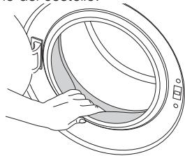 BEKO WMI 71241 - Sportello di carico e cestello - 1