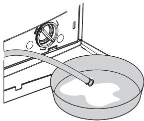BEKO WMDY81487 - Evacuation de l'eau restante et nettoyage du filtre de la pompe - 3