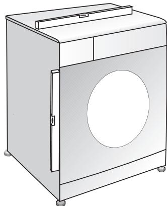 BEKO WMDY81487 - Réglage des pieds - 1