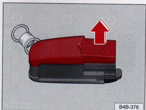 AUDI TT MK1 - Pour remplacer les piles (clé pliante de radiocommande) - 1