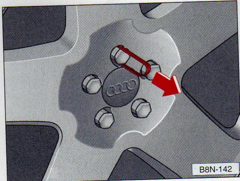 AUDI TT MK1 - Changement d'une roue - 2