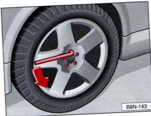 AUDI TT MK1 - Changement d'une roue - 3