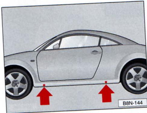 AUDI TT MK1 - Changement d'une roue - 4