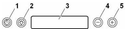 FAGOR 7CFT-NERO ISL - Ovladaci panel - 1