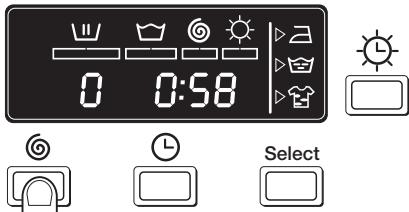 FAGOR FAS 3612 - a Spin speed selection and anti-crease button - 3
