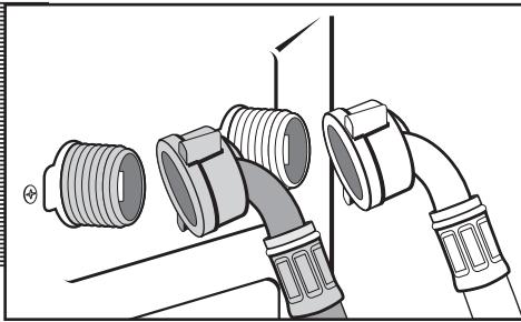 FAGOR FAS 3612 - The water supply hose is inside the drum: - 4