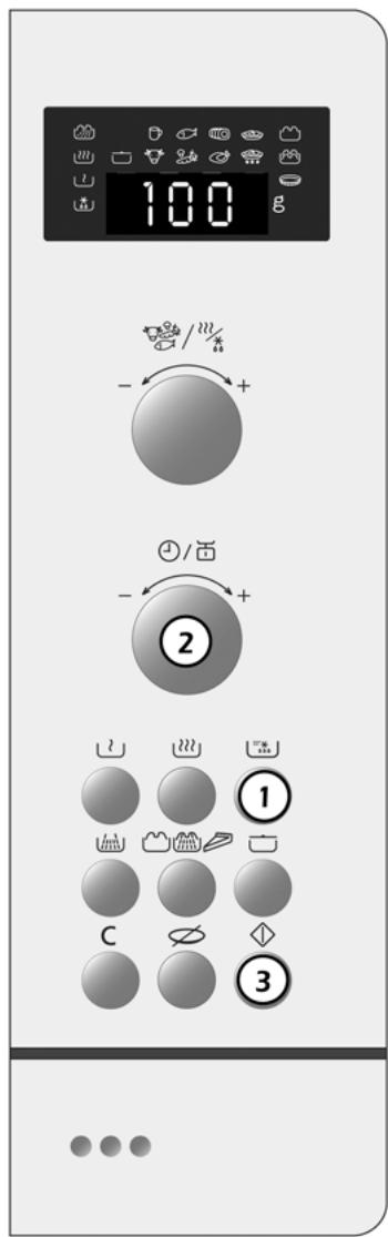 FAGOR MW-ARG47GEX - ES 9/ FUNCION “DESCONGELACION RAPIDA” - 3