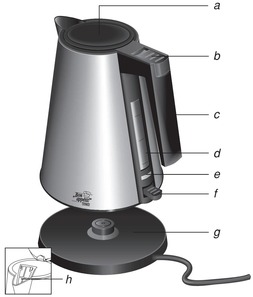 FAGOR TK-2005 - HERVIDOR / FERVEDOR / KETTLE / BOUILLOIRE / WASSERKOCHER / - 15