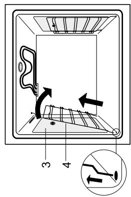 FAGOR 4CF-564E - Dessin 13. démontage de la porte du four - 1