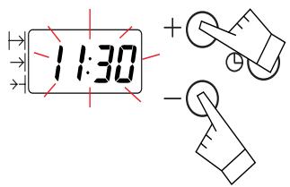 FAGOR HM-480X - ¿Cómoponer el reloj del hora? - 3