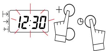 FAGOR HM-480X - Commentmettreà l'hourelhorloge du four? - 4