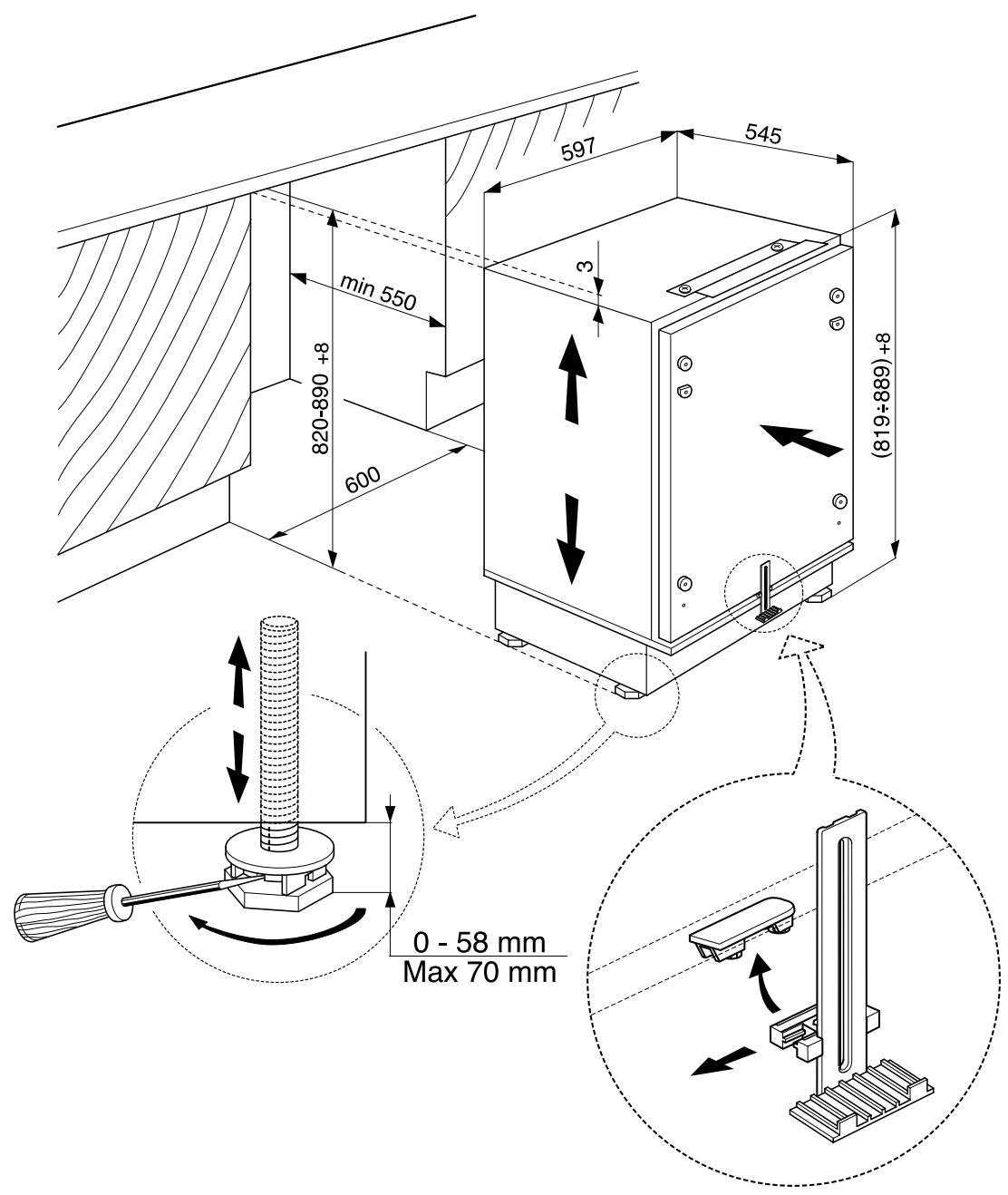 FAGOR SUPER SETMO SYSTEM - UNDER COUNTERS - 5