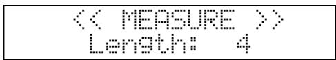 ROLAND MC808 - Appuyez sur [SCALE MEASURE]. - 2