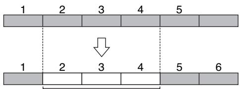 1 2 3 4 5 ↓ 1 2 3 4 5 6
