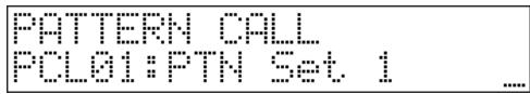 PATTERN CALL POLO1:PTN Set 1 ....