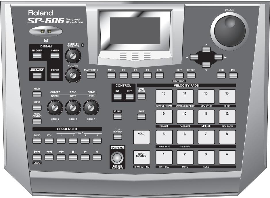 ROLAND SP606 - 1