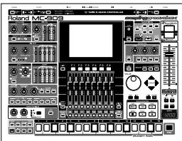ROLAND SP606 - Échantillonner une série produit par un séquenceur externe - 3