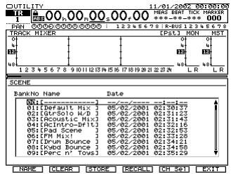 ROLAND VS2400CD - Édition des scènes - 1