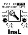 ROLAND VS2400CD - Insertion d'effets sur une voie d'entrée ou de piste - 4