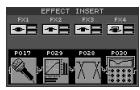 ROLAND VS2400CD - Où insérer les effets - 2