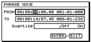 ROLAND VS2400CD - Messages d'édition - 1