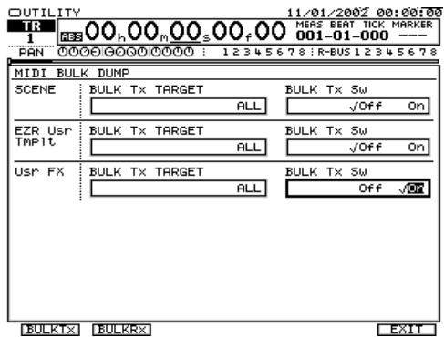 ROLAND VS2400CD - Transmission du dump sysex - 1