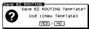 ROLAND VS2400CD - Sauvegarde d'un fichier EZ routing - 2