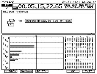 ROLAND VS2400CD - Placer et activer une nouvelle playlist - 1