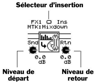 ROLAND VS2400CD - Insertion d'effets sur le bus MASTER - 2