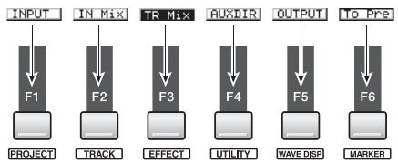 ROLAND VS2400CD - Les touches f - 1
