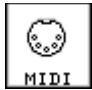 ROLAND VS2400CD - L'écran MIDI parameter - 1