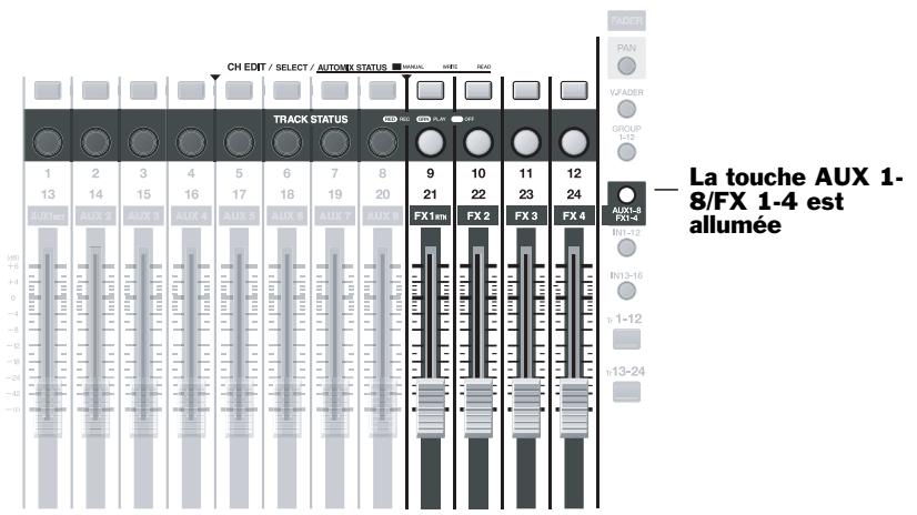 ROLAND VS2400CD - 17—Travail sur les voies de retard d'effets - 1