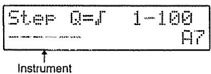Step Q=1 1-100 Instrument