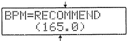 BPM=RECOMMEND (165.0)