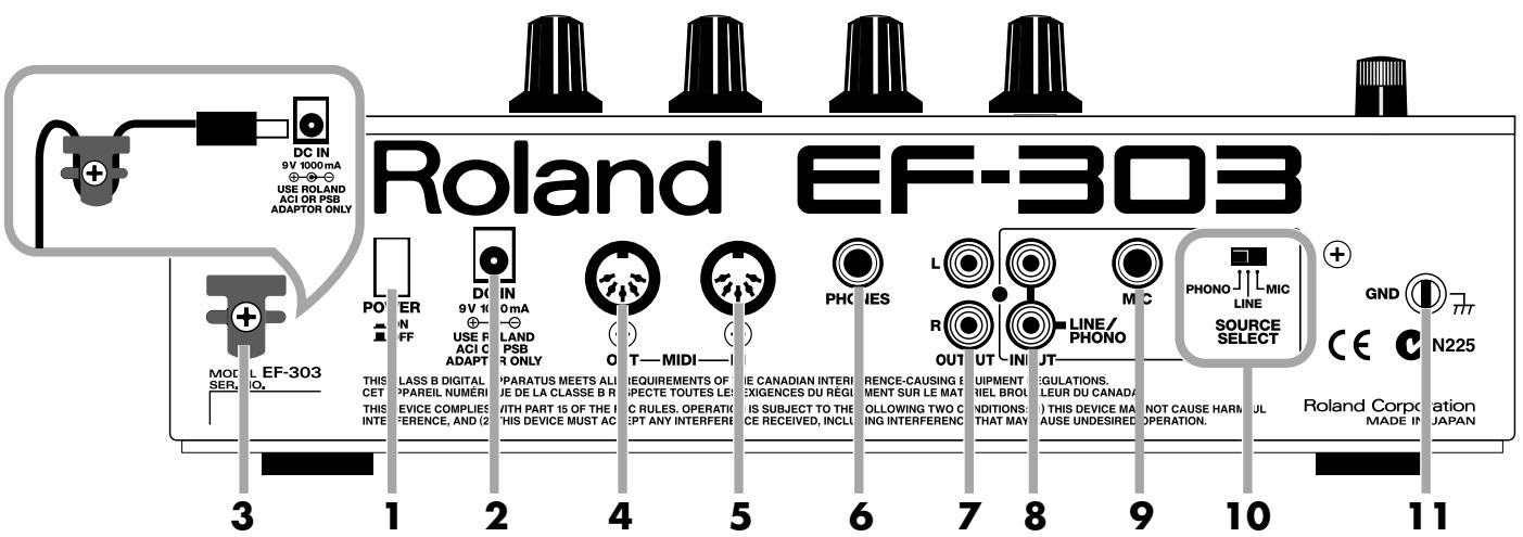 ROLAND EF-303 - Pad [TAP] - 1