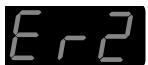 ROLAND EF-303 - Messages d'erreur - 2